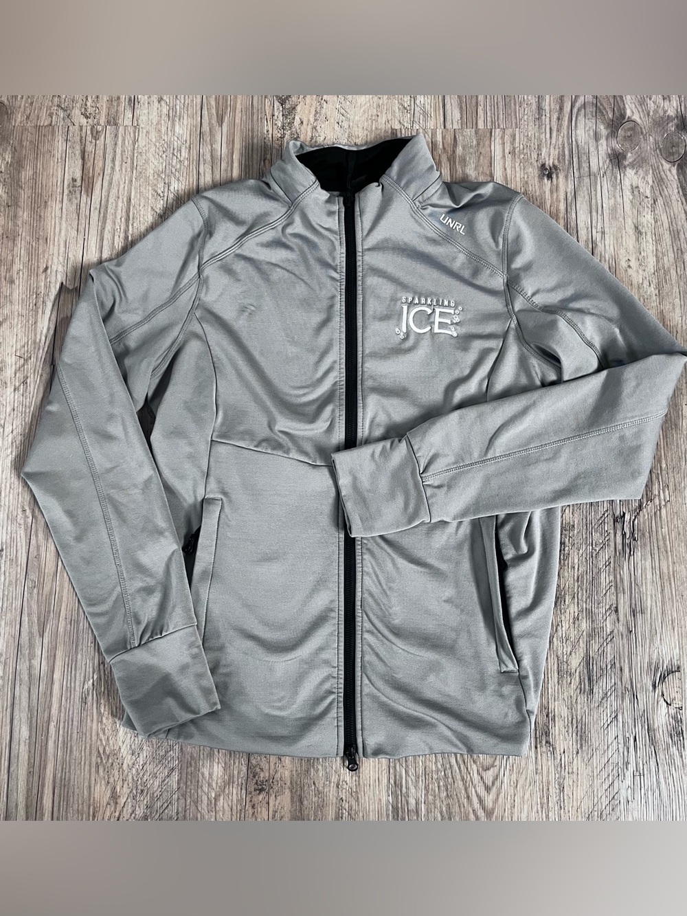UNRL Women’s Transition Full Zip Jacket Gray Sparkling Ice Promo Work Active M